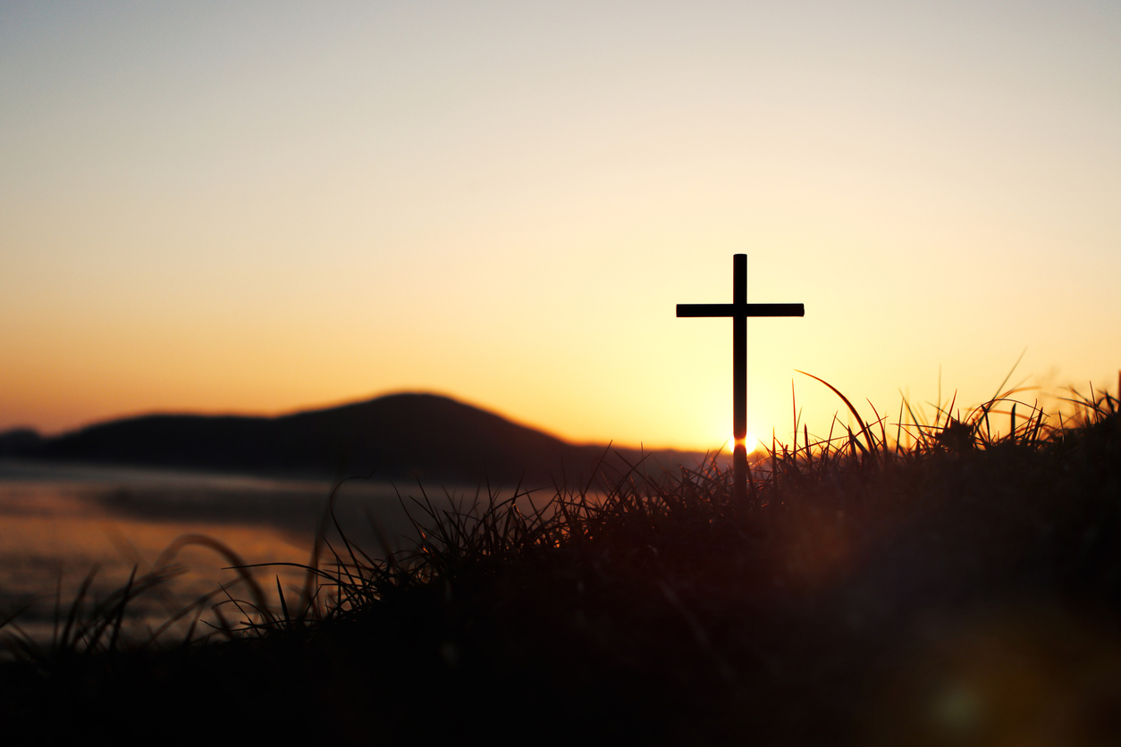 The cross on a hill